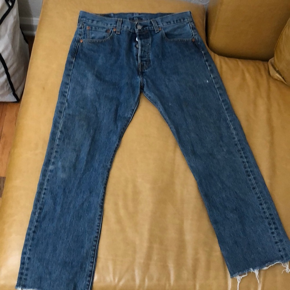 LEVIS Womens Straight Leg Jeans